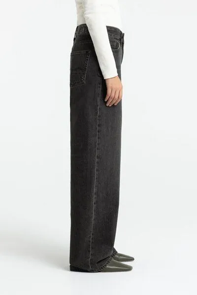 Kings Of Indigo Kings Of Indigo JOAN | VILMA BROWN BLACK WORN, Black, – Produktbild 4 von 4