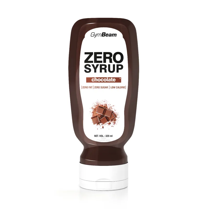 GymBeam Food GymBeam ZERO SYRUP Schokolade 320 ml – Produktbild 1 von 1