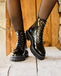 Minuit Sur Terre Damen vegan Stiefel Sybelles Schwarz – Produktbild 1 von 1
