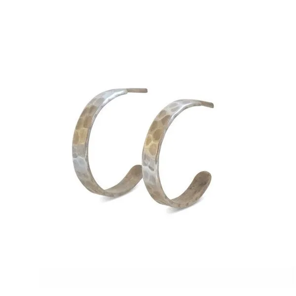 ting goods ting goods Ohrringe gehämmert – Produktbild 1 von 6