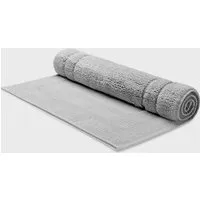 Yumeko Badematte Deluxe 60x100 cm "Yumeko" aus Bio-Baumwolle, Misty grey, – Produktbild 1 von 1
