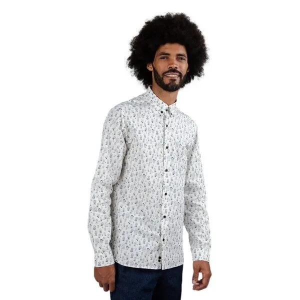 Brava Fabrics Brava Fabrics Langarm-Hemd Friends Forever Peanuts, White, – Produktbild 1 von 4