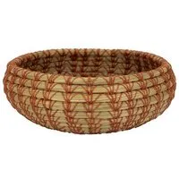 El Puente El Puente Korb "Schmetterling" | Fair Trade & Handmade aus Bangladesch, Orange, – Produktbild 1 von 1