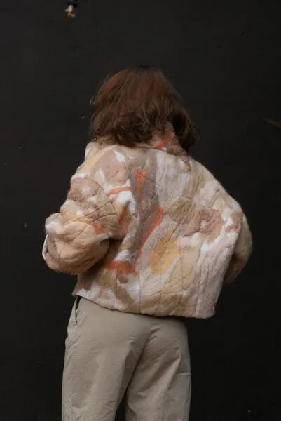 PANAPUFA PANAPUFA Bomberjacke aus Wolle ABSTRACT – Produktbild 4 von 7