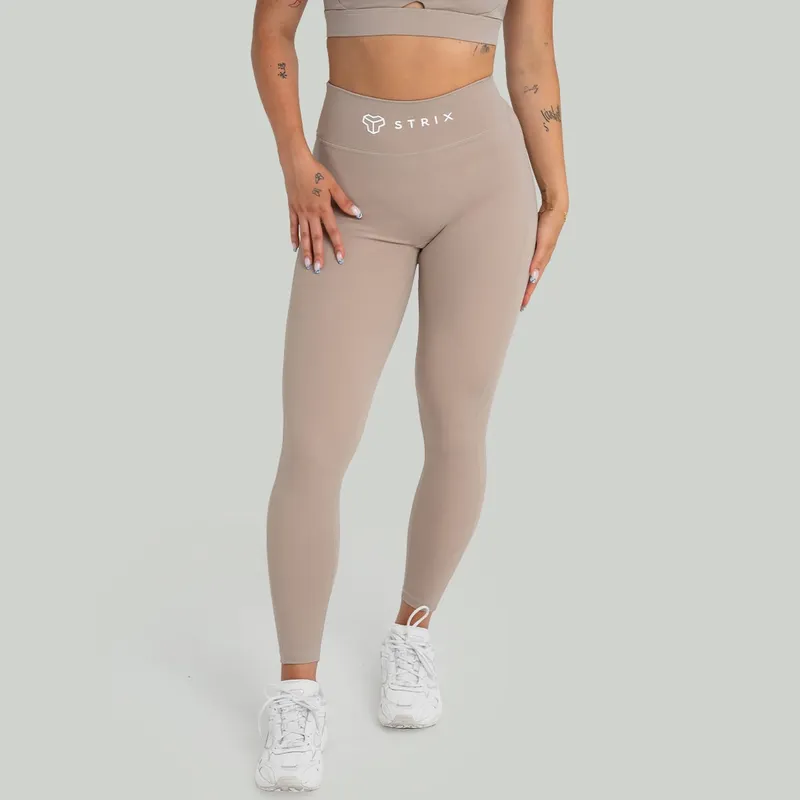 GymBeam OG1 STRIX Leggings für Frauen in Taupe XL – Produktbild 1 von 1