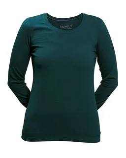 Dunque Damen Shirt Langarm Baumwolle (Bio) mit Elasthan – Produktbild 1 von 1