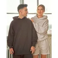Neutral Neutral® Oversize Unisex Hoodie Kapuzenpullover Tiger Cotton von Neutral Baumwolle in Umstellung zu Bio Baumwolle, Weiss, – Produktbild 1 von 1