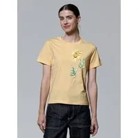 watapparel watapparel T-Shirt Frauen Sonnenblume, Nispero, – Produktbild 1 von 1