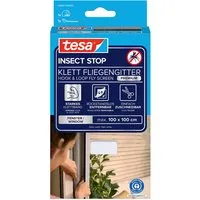 Tesa tesa Fliegengitter "Premium" für Fenster 110 x 110 cm, weiß – Produktbild 1 von 1