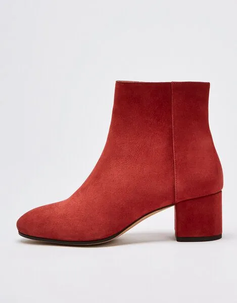 NINE TO FIVE NINE TO FIVE #clota - bequeme Pantolette aus recyceltem Canvas mit Naturlatex-Fussbett und Kork, Red wine, – Produktbild 1 von 4