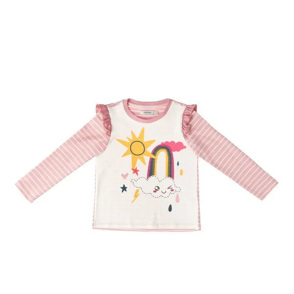 Marraine Kids Marraine Kids Langarmshirt Sunny Rainbow – Produktbild 1 von 3