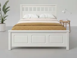 OTTO home Bett Tillian, Bettgestell, Doppelbett, Bettkasten optional, Made in EU (Liegefläche 140x200cm), aus massiver Kiefer in Kombination mit MDF, FSC®, inklusive Lattnerost – Produktbild 1 von 1
