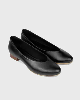 BOHEMA BOHEMA Damen vegan Ballerinas Pina Schwarz – Produktbild 1 von 1