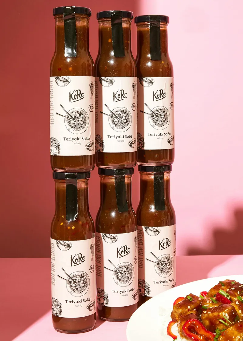 KoRo Bio Teriyaki Soße 6 x 250 ml – Produktbild 1 von 4