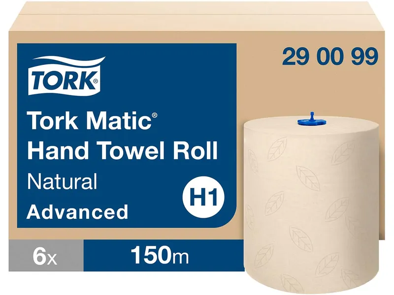 Tork Tork Matic Papierhandtücher "Advanced H1" 6 Rollen, Natural, – Produktbild 1 von 1