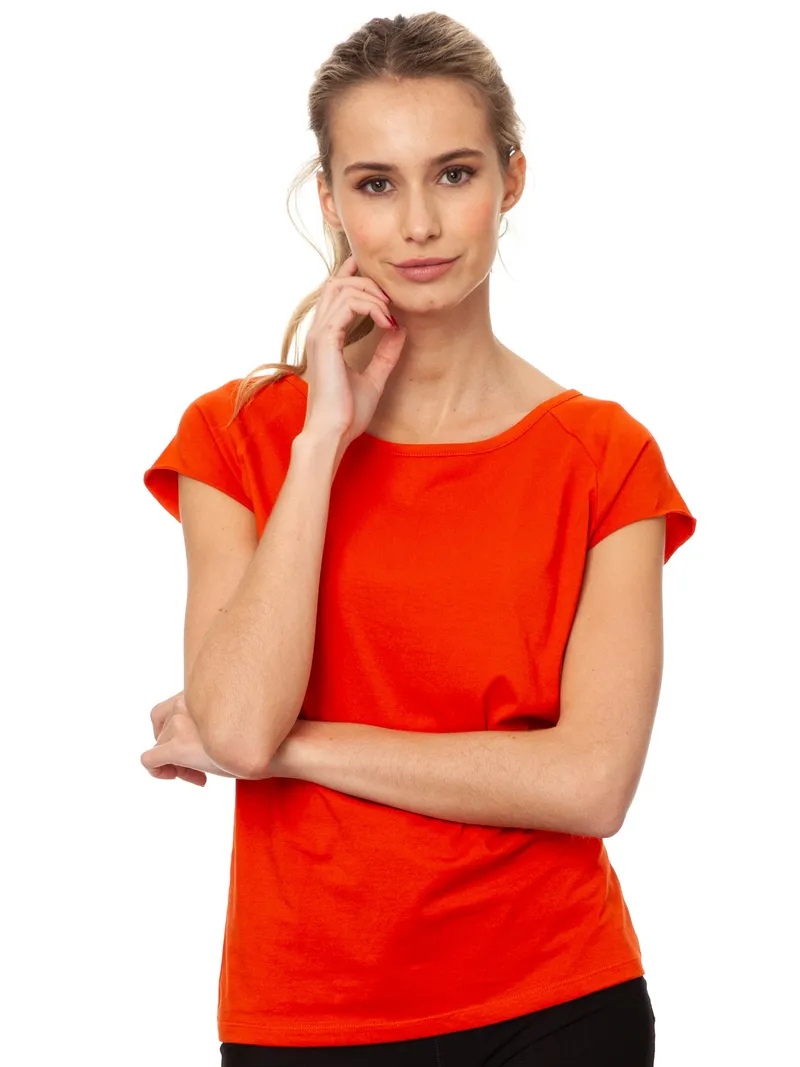FellHerz Cap Sleeve koi orange - L – Produktbild 1 von 2