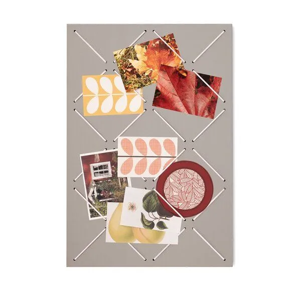 klotzaufklotz klotzaufklotz Pinnwand Linoleum, Hellgrau, – Produktbild 3 von 5