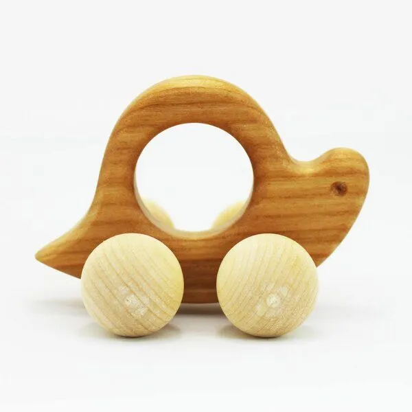Mitienda Shop Mitienda Shop Greifling Schnecke aus Holz – Produktbild 2 von 2