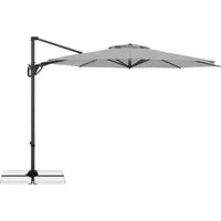 Doppler doppler Pendelschirm "LIFE"  Ø 310 cm, hellgrau – Produktbild 1 von 1