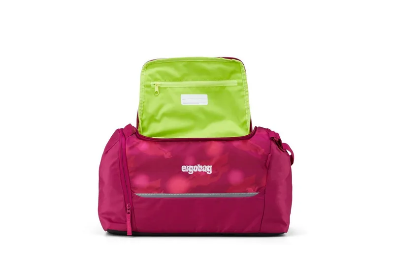 Ergobag Ergobag Schulranzen Sporttasche MondzauBär (1 Stück), mit Nassfach, Schuhfach, Schultasche, Sportbeutel, Lila, – Produktbild 3 von 4