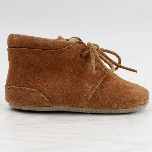 Pololo Pololo Laufanfänger-Barfußschuh Porto mit Wollfutter, 3 Farben, Braun, – Produktbild 3 von 4