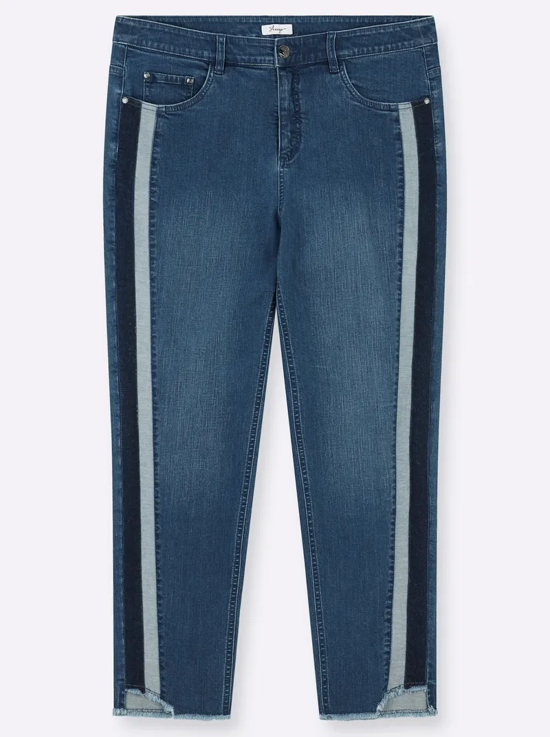 sheego Jeans blue-stone-washed, Blue-stone-washed, – Produktbild 3 von 3