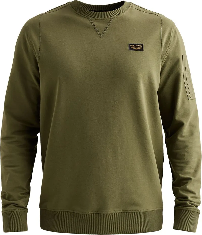 PME Legend PME Legend American Classic Pullover Loden Green, Grün, – Produktbild 2 von 4