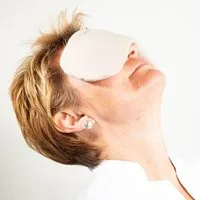 nahtur design nahtur-design Augenmaske zur Entspannung aus Leinen, Natur, – Produktbild 1 von 1