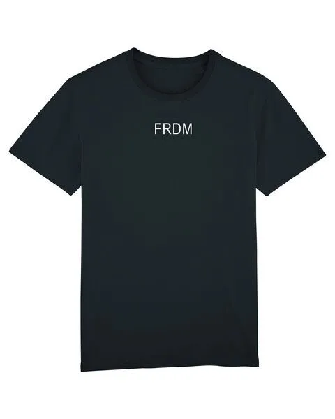Human Family Human Family Herren Bio T-Shirt Rolls - Freedom, Schwarz, – Produktbild 1 von 3