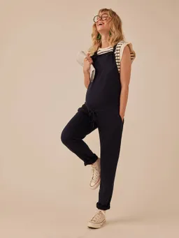 Envie De Fraise Umstands-Latzhose aus leichter Sweatware ENVIE DE FRAISE – Produktbild 1 von 1