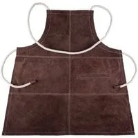 Alpenleder Alpenleder Grillschürze FUNKENFEUER, Braun / wildleder, – Produktbild 1 von 1