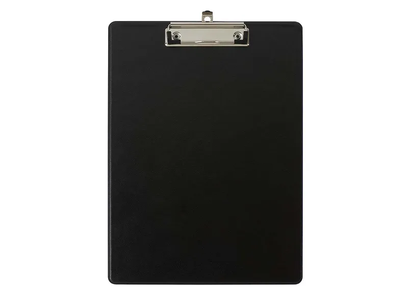 Exacompta 10 Exacompta Klemmbretter mit Hülle, DIN A4, Metallclip, schwarz – Produktbild 1 von 1