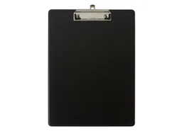 Exacompta 10 Exacompta Klemmbretter mit Hülle, DIN A4, Metallclip, schwarz – Produktbild 1 von 1