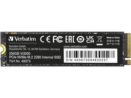 Verbatim Verbatim Interne SSD-Festplatte "Vi3300 PCIe NWMe M2 SSD" 256 GB – Produktbild 1 von 1