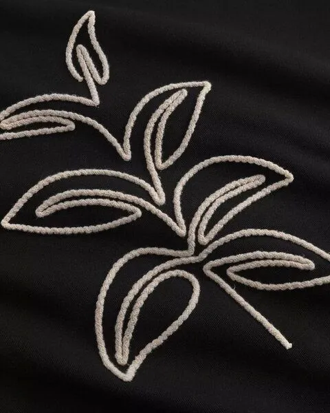 Dedicated DEDICATED Sweatshirt aus Bio-Baumwolle - Line Art Leaves – Produktbild 1 von 3