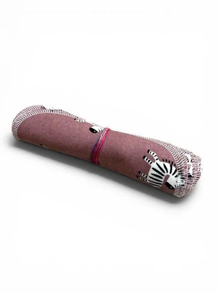 Hypf Hypf - waschbare Feuchttücher Flanell, Zebras mauve, – Produktbild 3 von 3