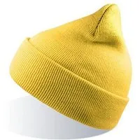 Atlantis Headwear Atlantis Headwear Atlantis Mütze mit Bund in 35 Farben erhältlich, Lenonad(blasgelb), – Produktbild 1 von 1