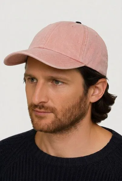 Lou-i Lou-i Cap Vintage Style Baumwolle, Rosa, – Produktbild 4 von 4