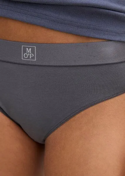 Marc O'Polo Marc O'Polo 3er Pack Slip | Essentials | Baumwolle GOTS, Blue/weathervane/sky gray, – Produktbild 3 von 4