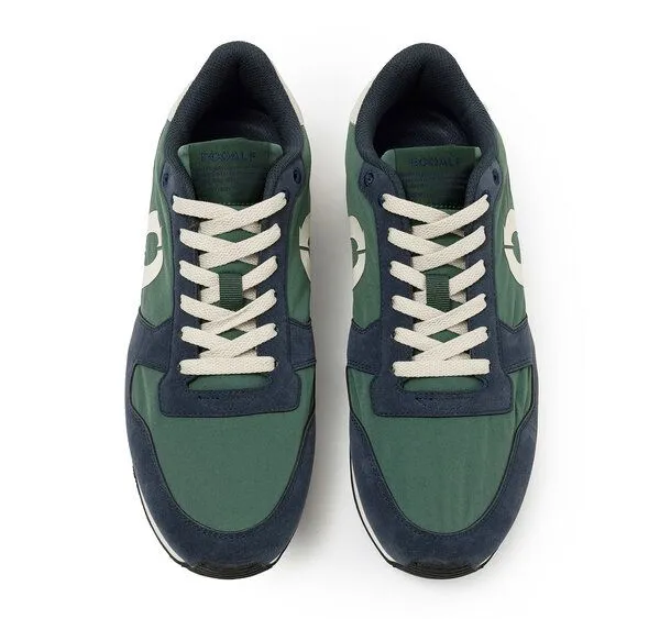 ECOALF ECOALF Retro Sneaker Herren - UCLA aus recyceltem Nylon, Cypress / navy (grün), – Produktbild 4 von 4