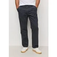 recolution Herren Chino mit Bundfalte aus Bio-Baumwoll Mix - OAK - recolution, Dark grey (grau), – Produktbild 1 von 1