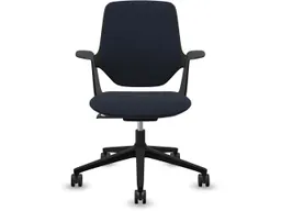 profim profim Bürodrehstuhl „TRILLO PRO“ mit Armlehnen, schwarz, Stoff: blau – Produktbild 1 von 1