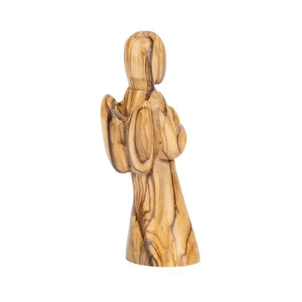 El Puente El Puente Deko-Figur "Engel" | Fair Trade & Handmade aus Palästina, Natur, – Produktbild 2 von 2