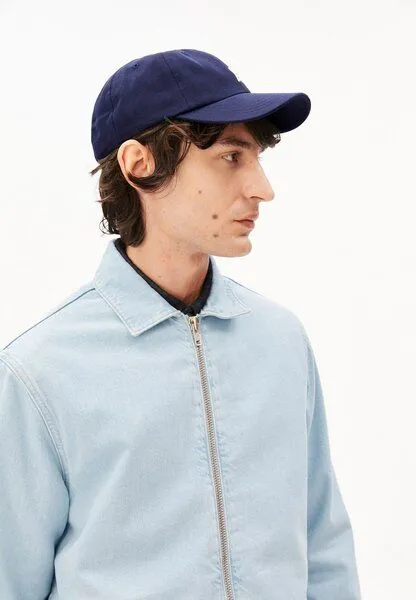 ARMEDANGELS ARMEDANGELS HARRINGTON DENIM Herren Overshirt aus recyceltem Baumwoll Mix, Ice blue, – Produktbild 3 von 4