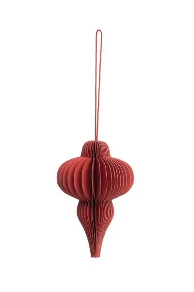 Tranquillo Papieranhänger RED HUMMING - rot – Produktbild 3 von 4
