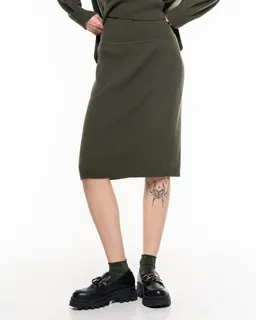 Alma & Lovis Alma & Lovis Legerer Strickrock aus Organic Cotton-Wool-Mix | Cot-Wool Rock – Produktbild 1 von 1