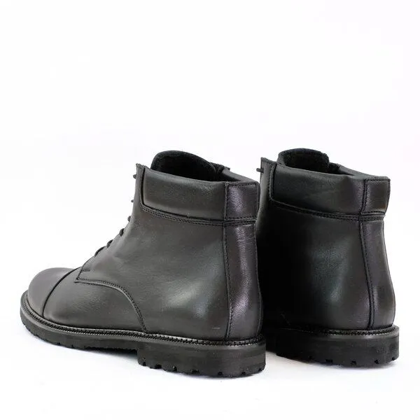 SORBAS SORBAS '93 Leder Stiefel zum Schnüren, Schwarz, – Produktbild 4 von 8