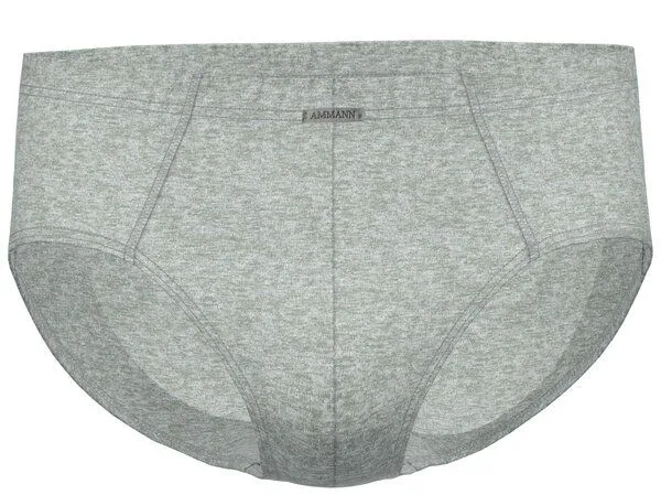 Ammann Ammann Herren Sport Slip Bio-Baumwolle "Close to you", Grau, – Produktbild 1 von 1