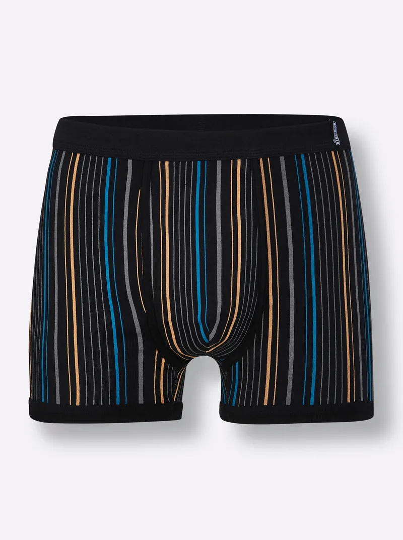 KINGsCLUB Hose kurz schwarz-gestreift, Schwarz-gestreift, – Produktbild 1 von 2