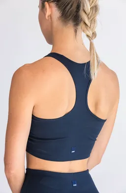 SEAAV SEAAV Damen vegan Bh V-Ausschnitt Mitternachtsblau – Produktbild 1 von 1